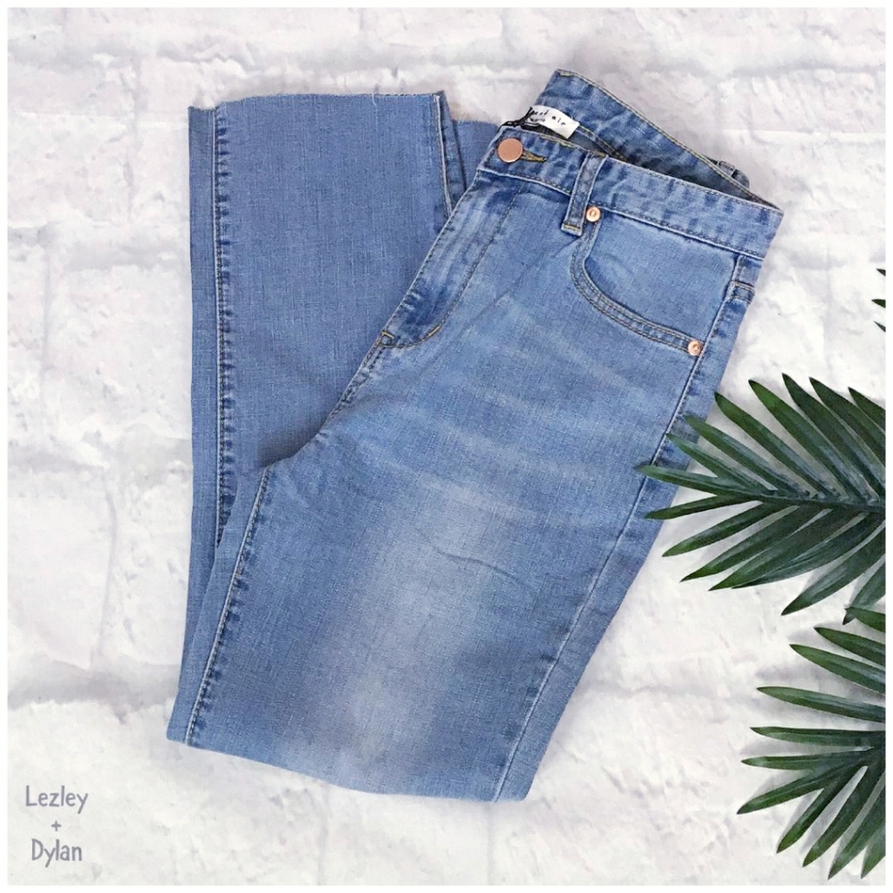 LAST ONE❗🎀HP🎀CURRENT AIR High Rise Ankle Medium Wash Jean - Picture 6 of 8